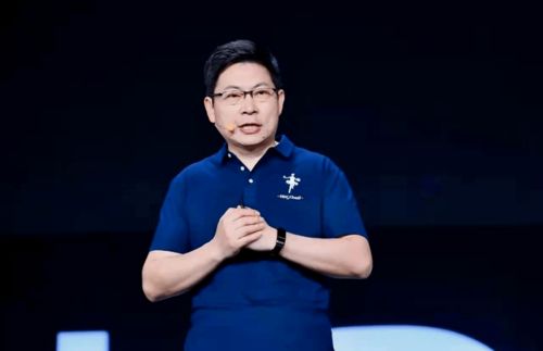 余承东发布会尾声多次激动挥拳