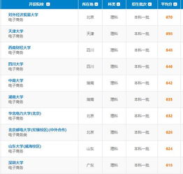 山东电子商务专业最新大学排名